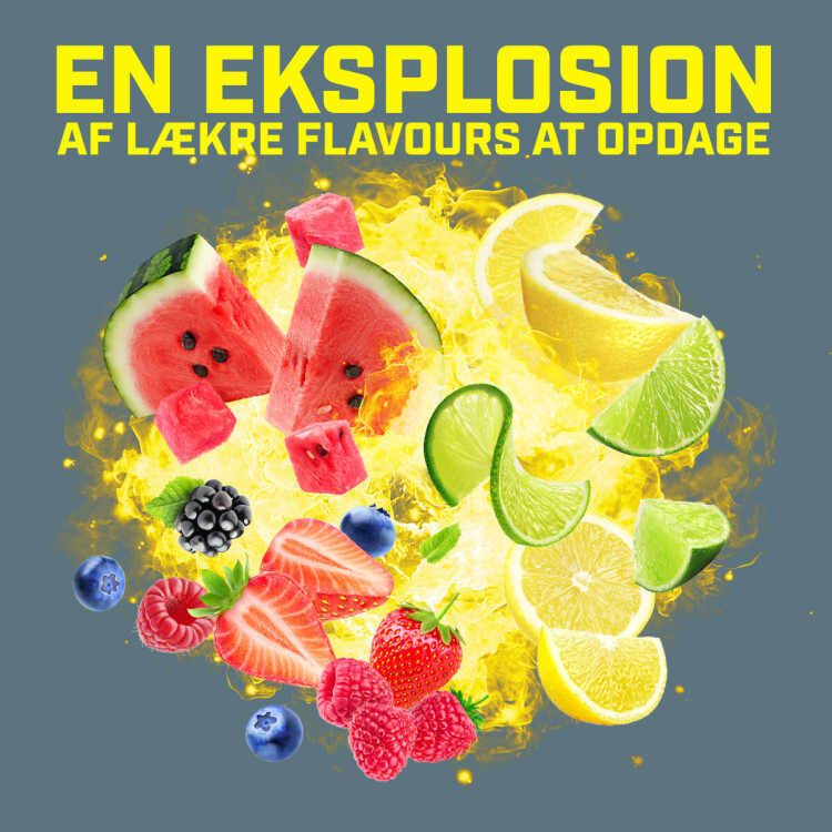 Pumped koffeinfri pre-workout (30 portioner)