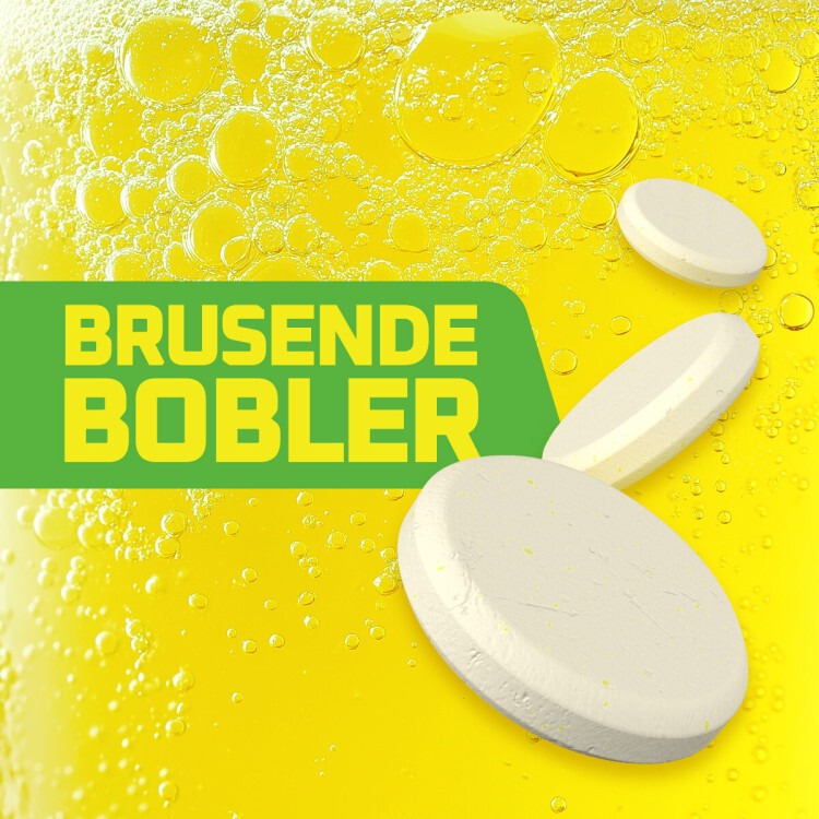 Elektrolytter med citronsmag (10 brusetabletter)