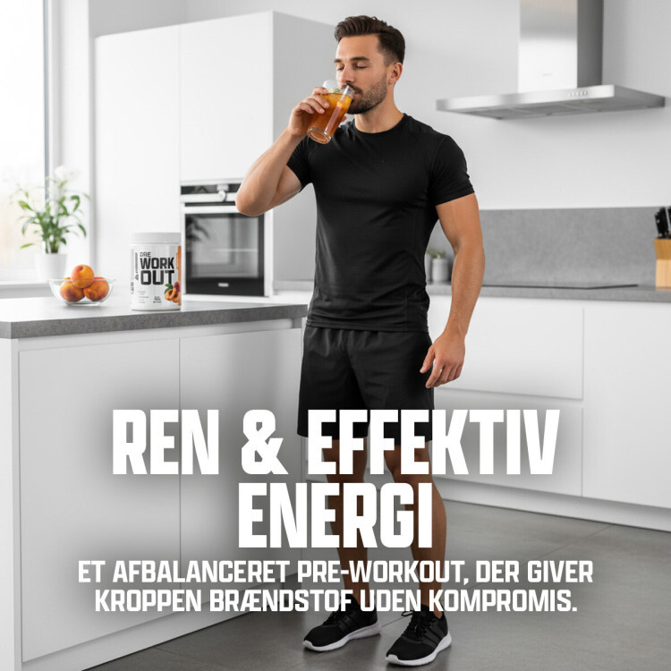 Fitnessnord Pre-Workout – Peach Ice Tea (30 portioner)