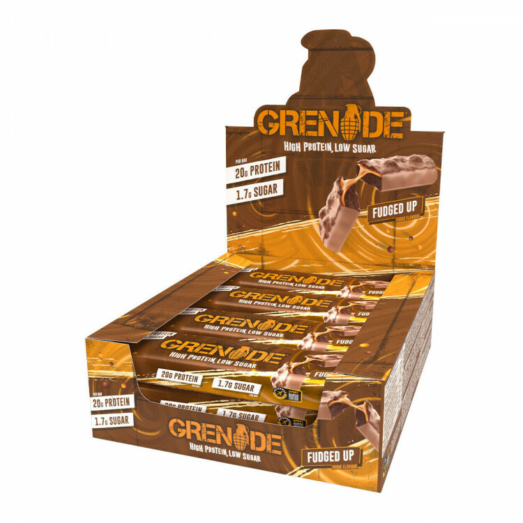 Grenade bar med 37% protein (12 x 60 g)