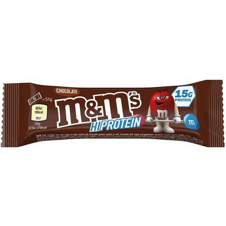 M&Ms proteinbar (51 g)