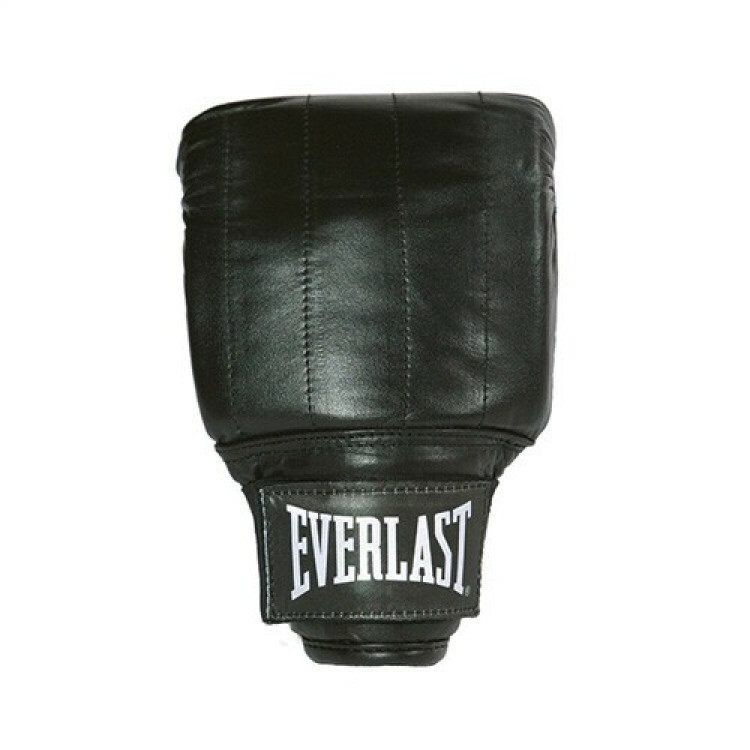 EVERLAST LEATHER PRO BAG GLOVES BOSTON (BLACK)