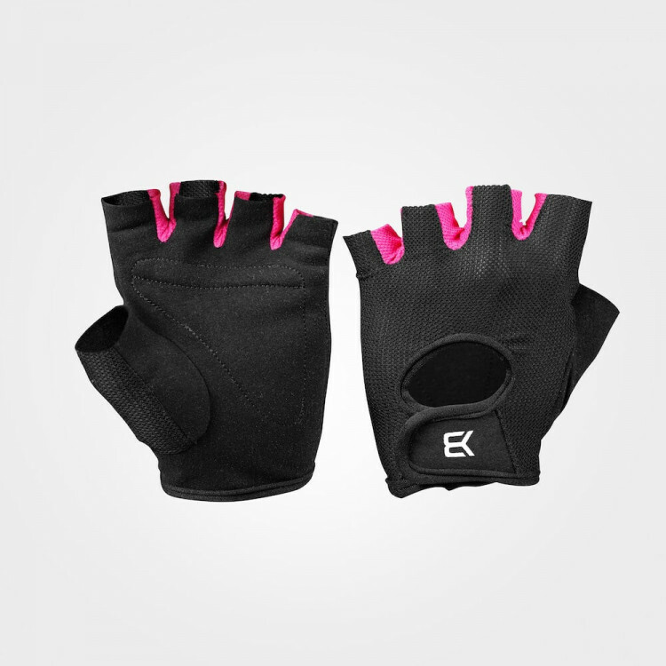 BETTER BODIES WOMENS TRAIN GLOVES BLACK PINK