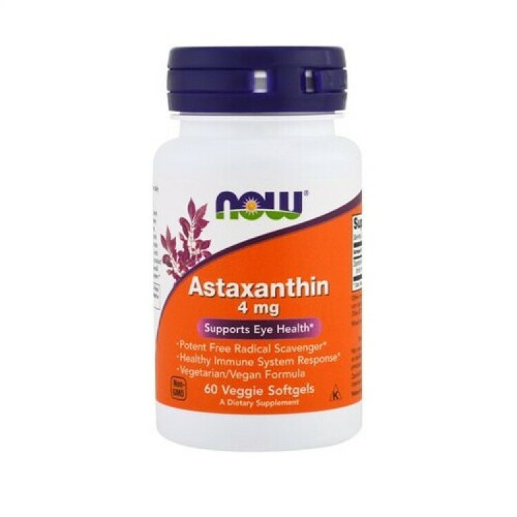 NOW FOODS ASTAXANTHIN 4MG (60)