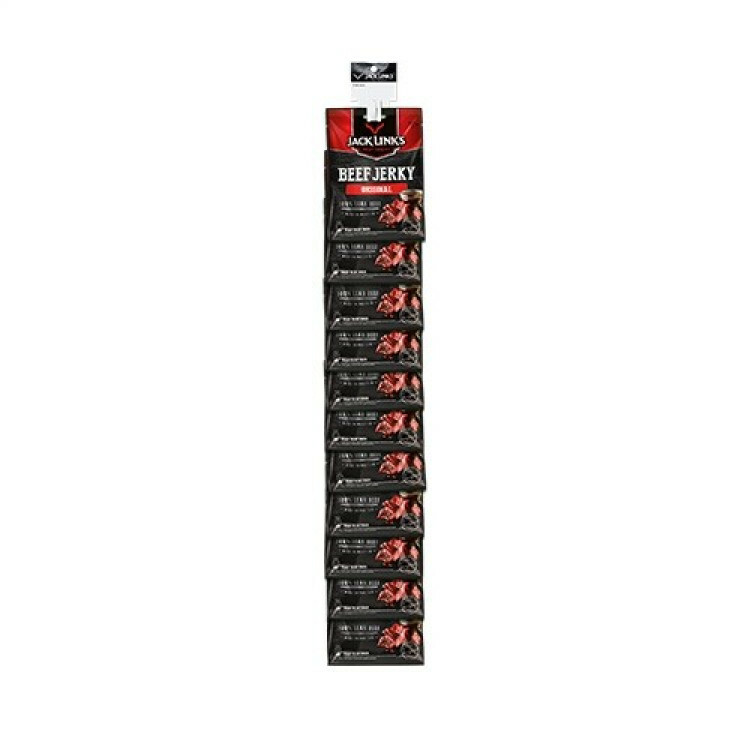 JACK LINK'S BEEF JERKY CLIPSTRIPS (12X25G) 