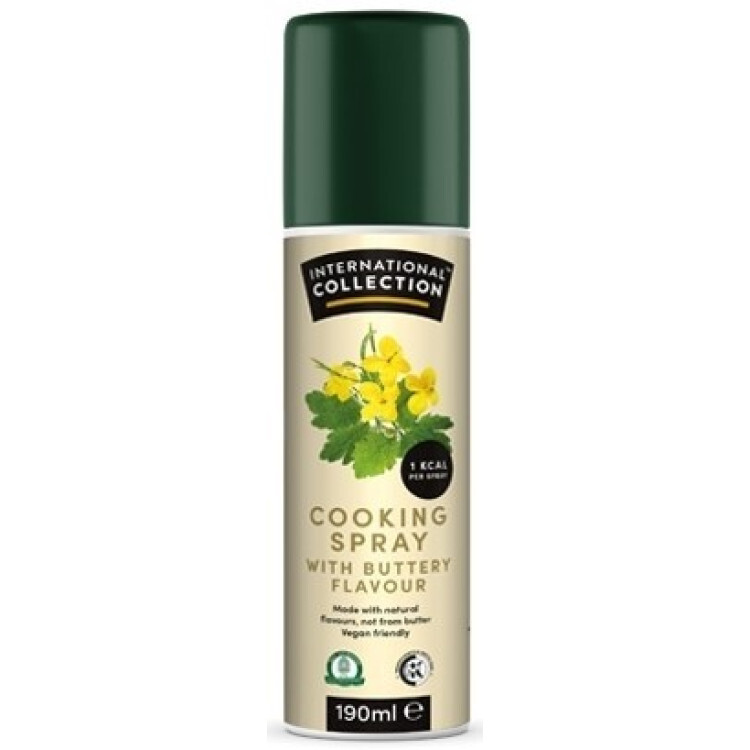 INTERNATIONAL COLLECTION COOKING SPRAY BUTTER 190 ml