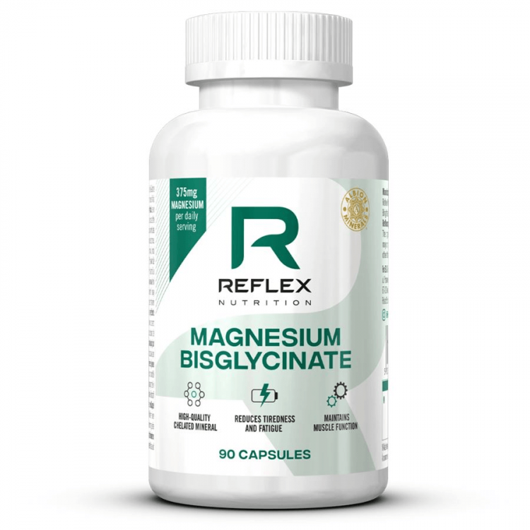 Magnesium Bisglycinat 375 mg (90 Kapsler)