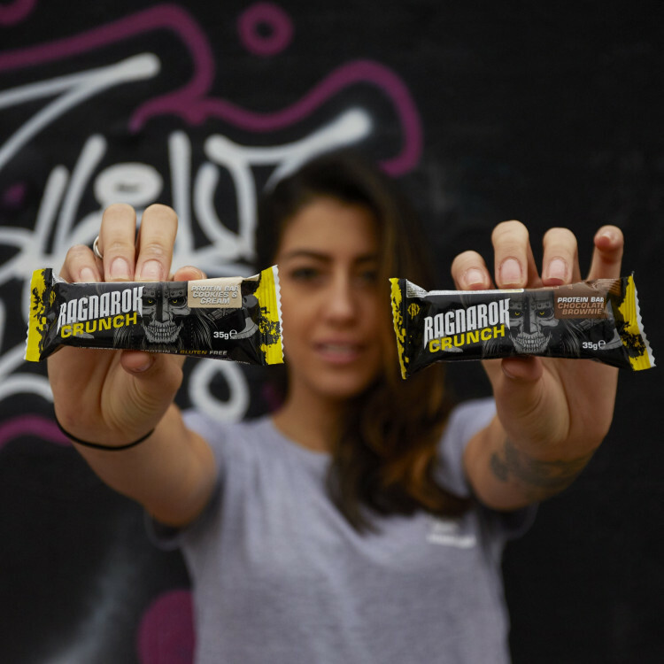 Ragnarok bar med 33% protein (35 g)
