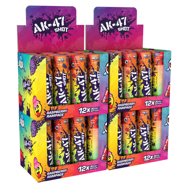 AĶ-47 pre-workout shots (48 x 80 ml)