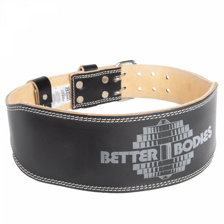 BETTER BODIES WEIGHT LIFTING BELT BLACK