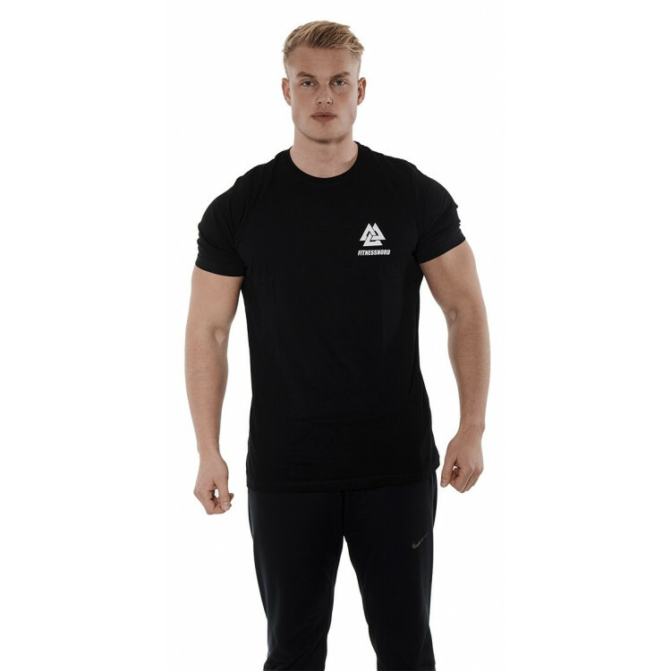 Unisex t-shirt i svart