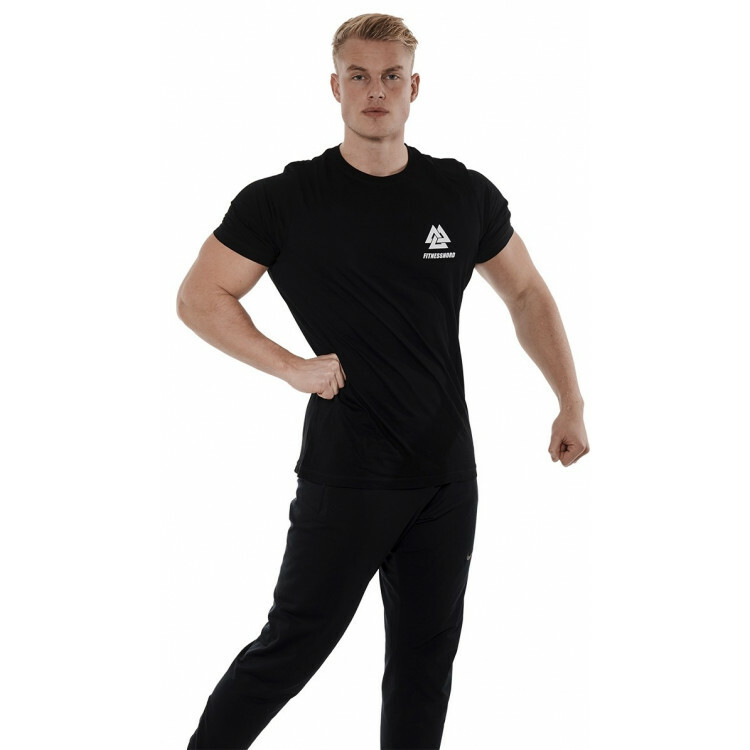 Unisex t-shirt i svart