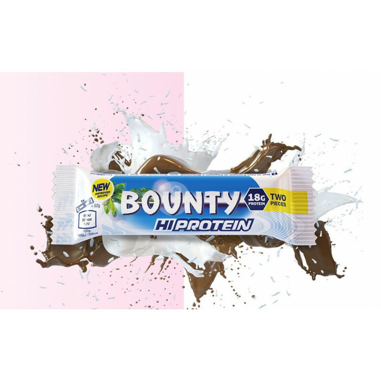 Bounty bar med 35% protein (52 g)