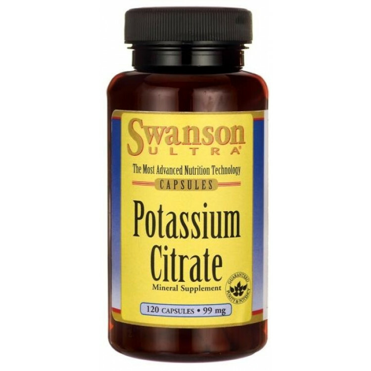 Kaliumcitrat (120 kapslar)