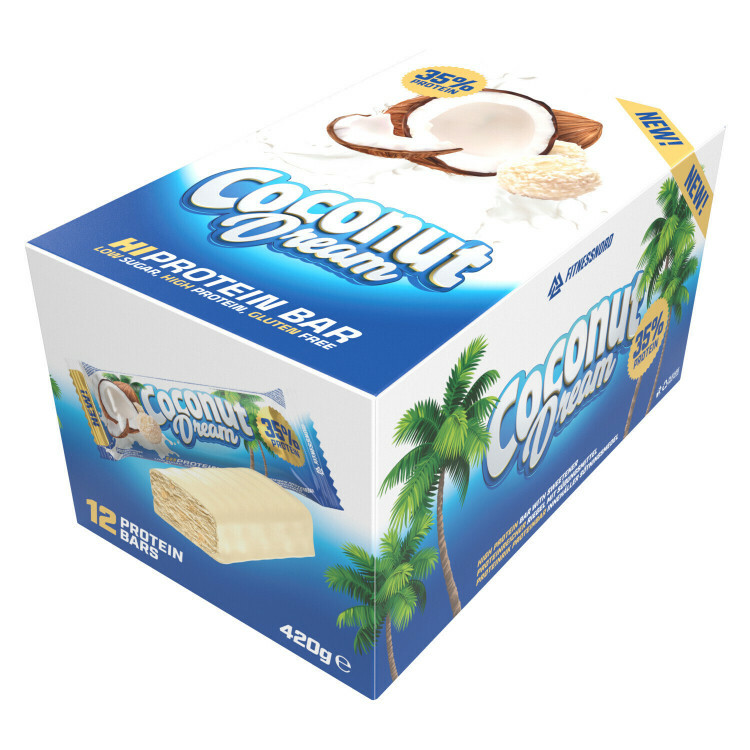 Coconut Dream bar med 35% protein (12 x 35 g)