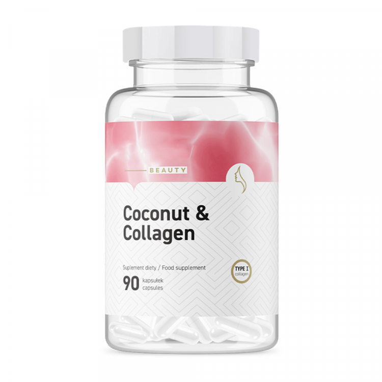 Fiskkollagen och kokosolja (90 kapslar)