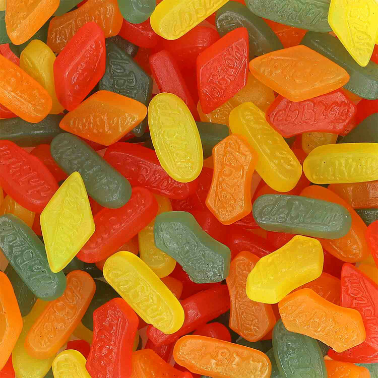 Vingummi, sockerfri och kalorireducerad (100 g)