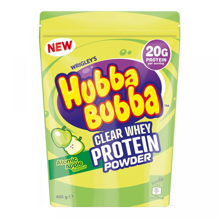 Vassleproteinisolat med Hubba Bubba-smak (405 g)