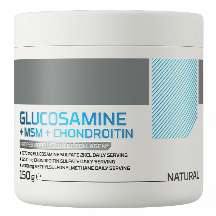 Glucosamin, MSM og Chondroitin pulver (150 g)