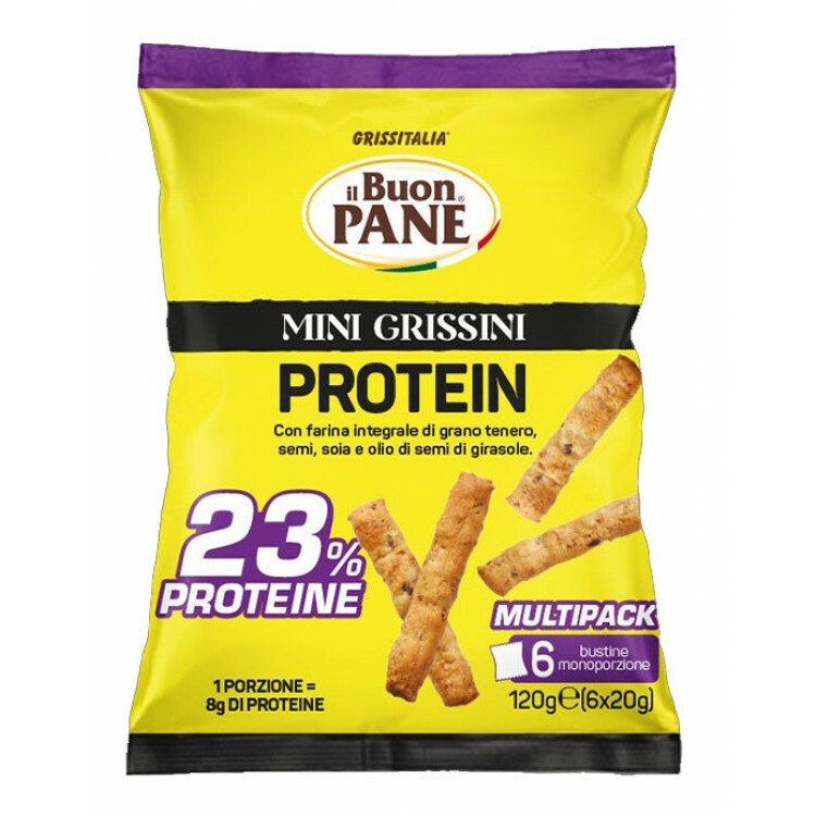 Protein grissini brødstænger sixpack (6 x 20 g)