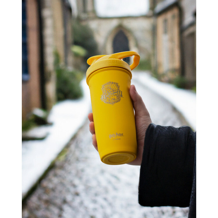 SMARTSHAKE HARRY POTTER COLLECTION STAINLESS STEEL SHAKER, HUFFLEPUFF - 900 ML.