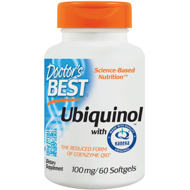 Ubiquinol med Kaneka 100mg, 60 softgels