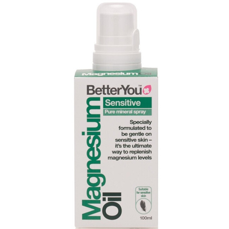 Magnesium Olie Sensitive Spray, 100 ml.