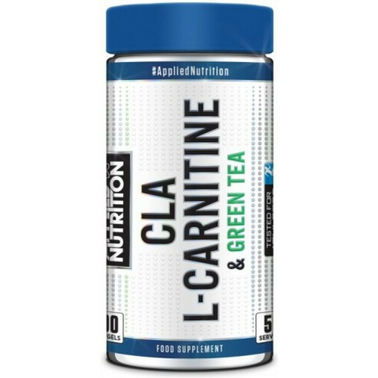 APPLIED NUTRITION CLA L-CARNITINE & GREEN TEA 100 stk