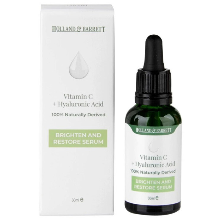 Vitamin C + Hyaluronsyre Serum, 30 ml.