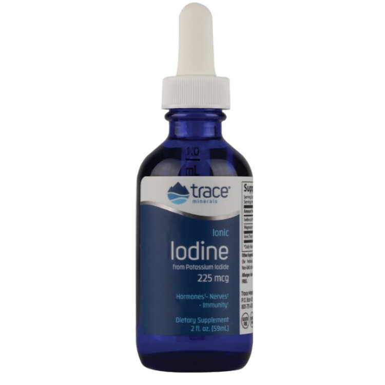 Ionic Iodine 225mcg, 59 ml.