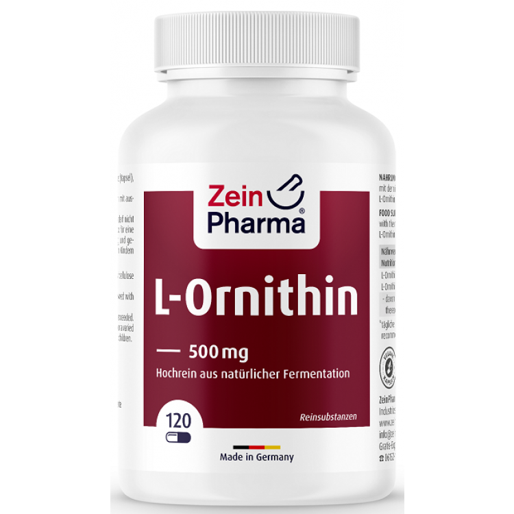 L-Ornitin (120 kapslar)
