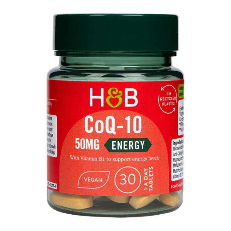 CoQ-10 50mg, 30 tabletter