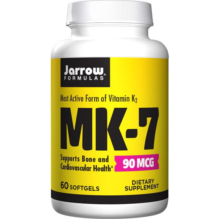 MK-7 90mcg, 60 softgels