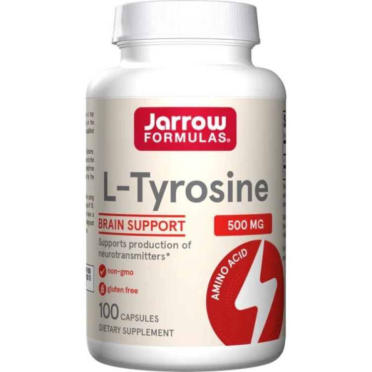 L-Tyrosine 500mg, 100 kapsler