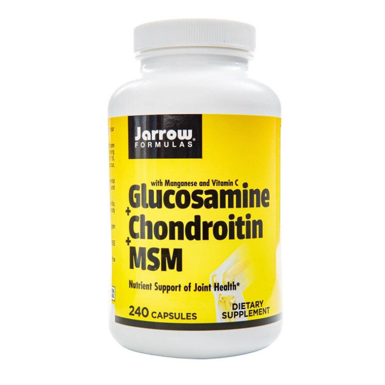 Glucosamine + Chondroitin + MSM, 240 kapsler