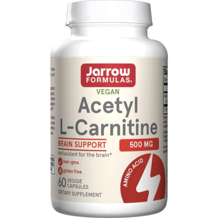 Acetyl L-Carnitine 500mg, 60 vkapsler