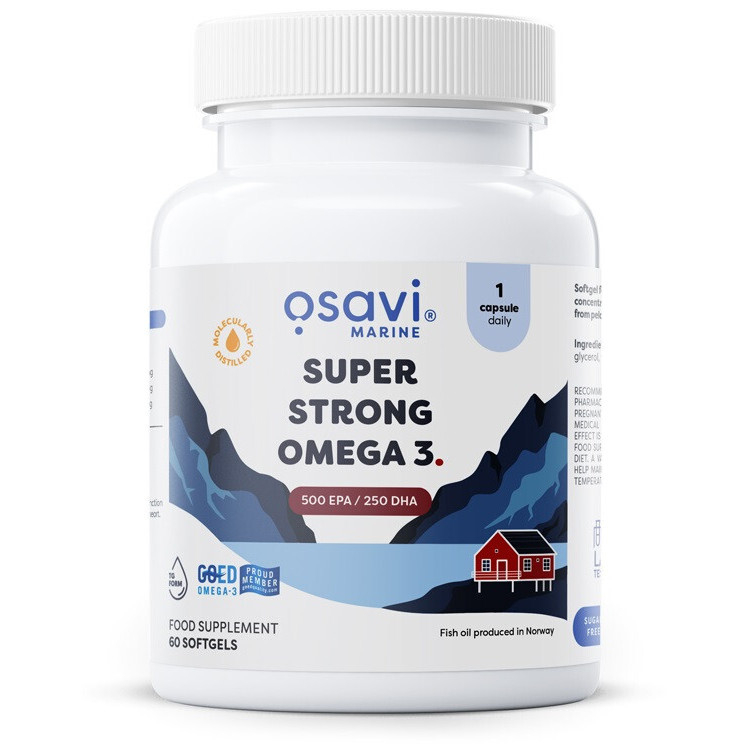 Super Strong Omega 3 500 EPA / 250 DHA 60 softgels