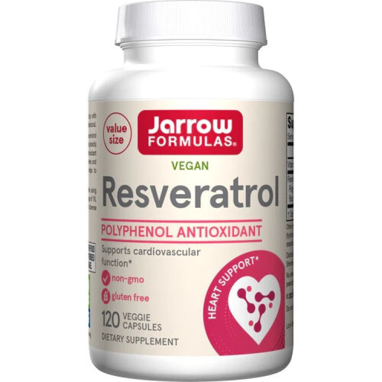 Resveratrol 100mg, 120 vkapsler
