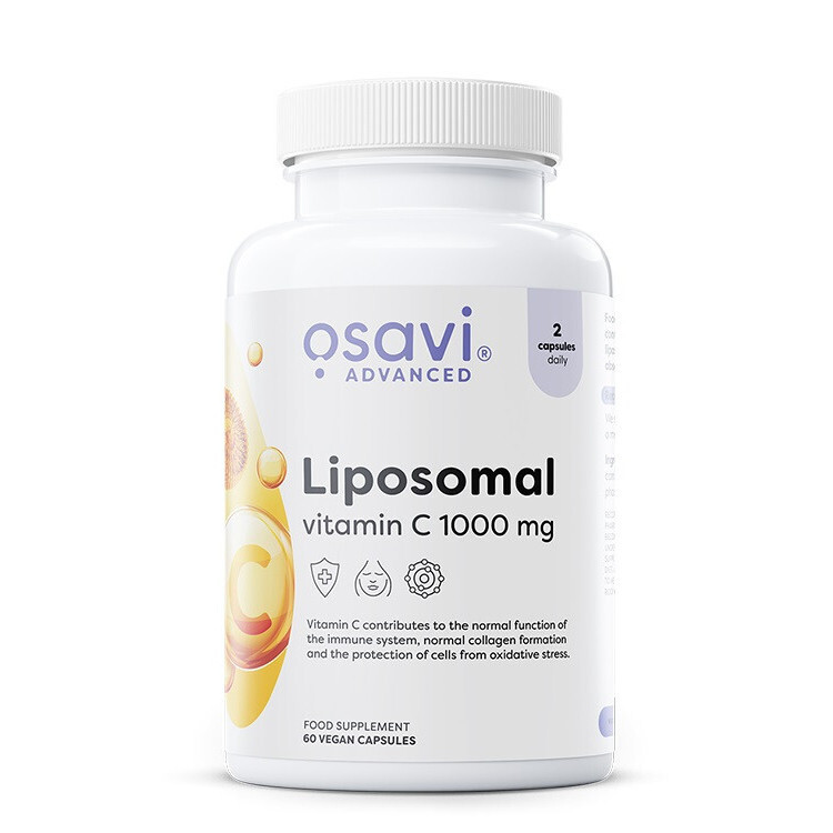 Liposomal Vitamin C 1000mg 60 v-kapsler