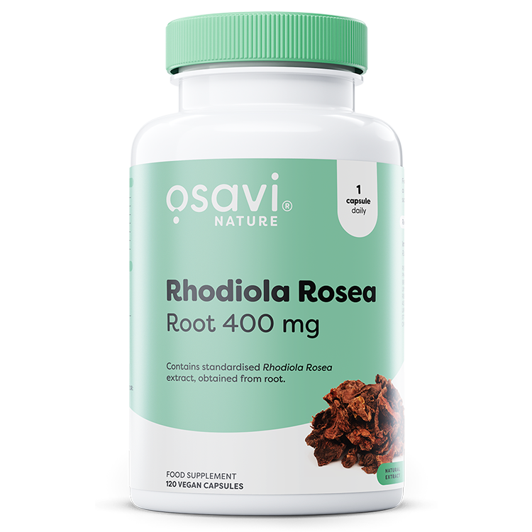 Rhodiola Rosea Root 400mg 120 vegan kapsler
