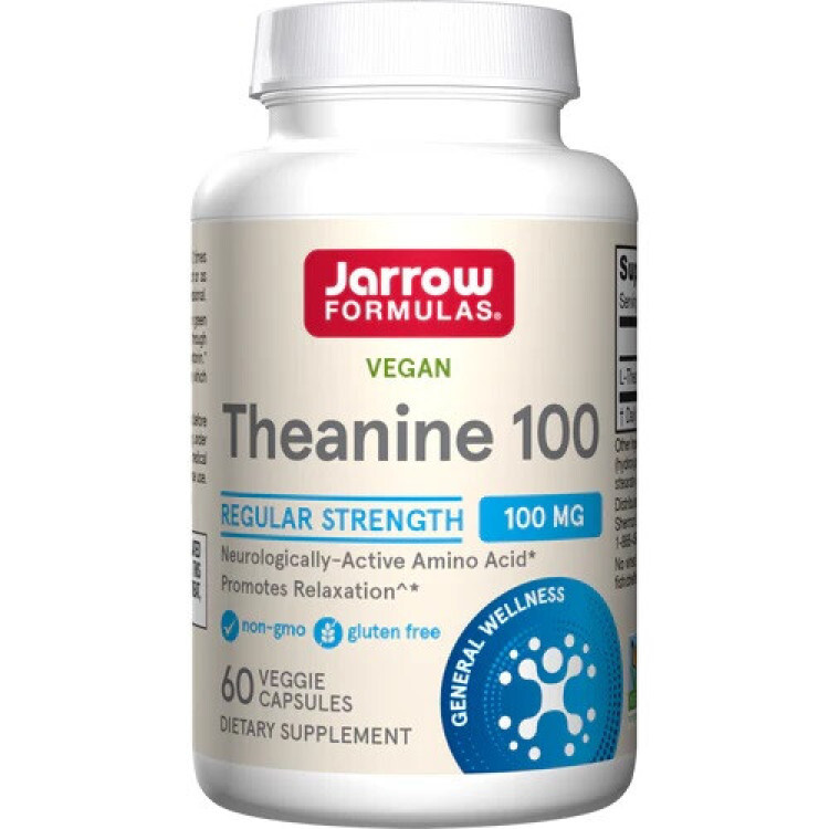 Theanine 100mg, 60 vkapsler