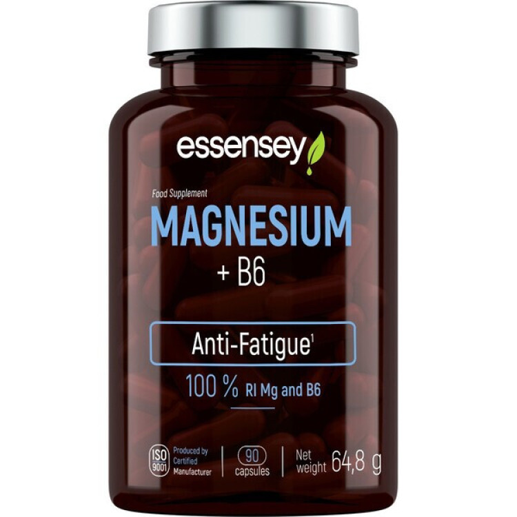 Magnesium + B6, 90 kapsler