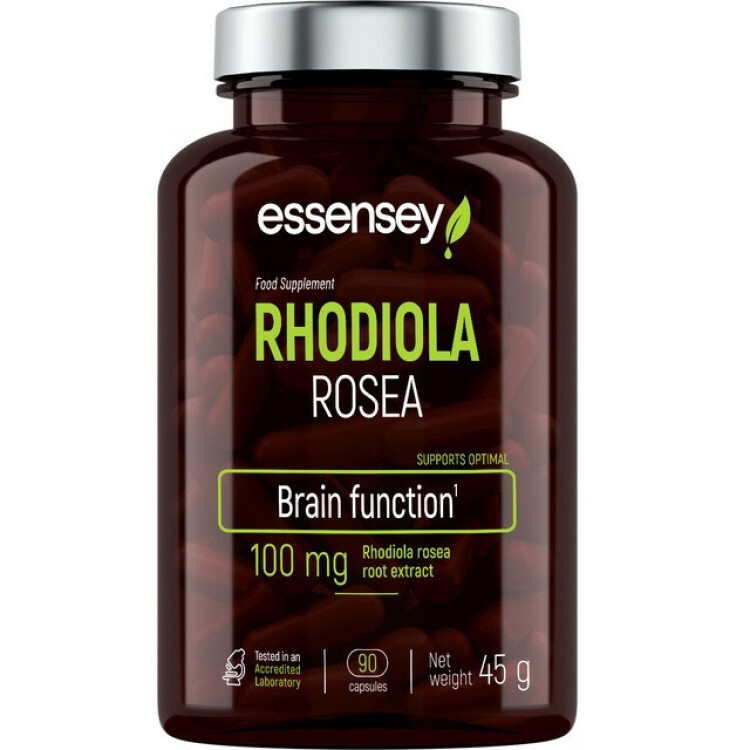 Rhodiola Rosea 100mg, 90 kapsler