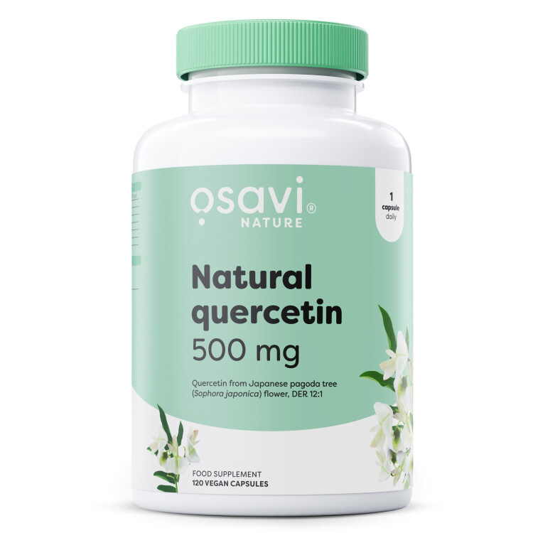 Natural Quercetin 500mg 120 vegan kapsler