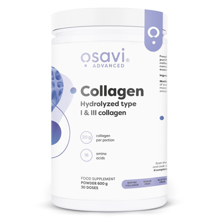 Collagen Hydrolysed Type I & III Unflavored 600g