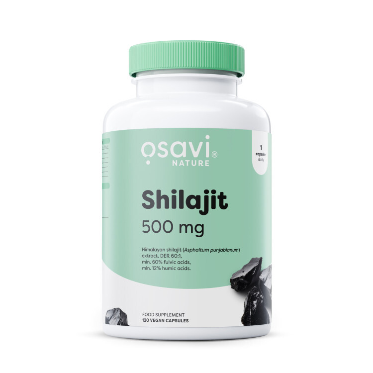 Shilajit 500mg 120 vegan kapsler