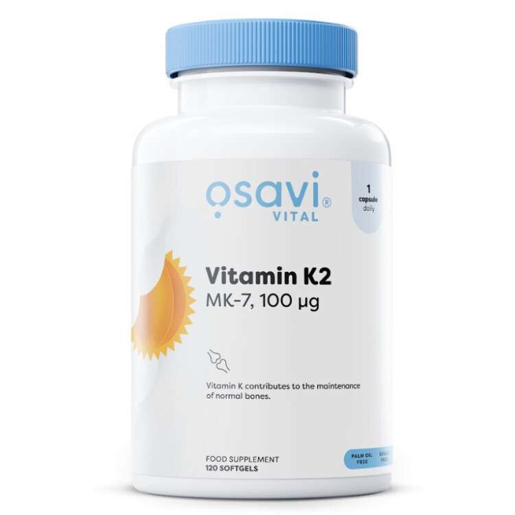 Vitamin K2 MK-7 100mcg 120 softgels