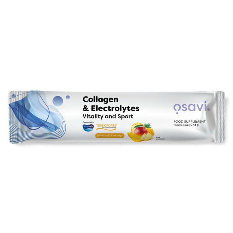 Collagen Electrolytes Vitality and Sport Pineapple & Mango 13g (1 portion)