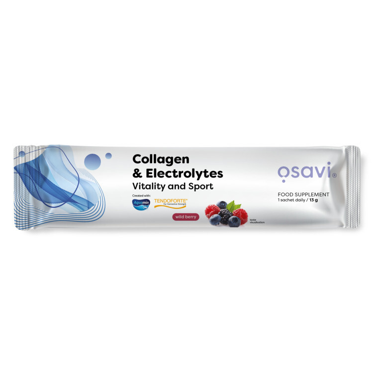 Collagen Electrolytes Vitality and Sport Wild Berry 13g (1 portion)