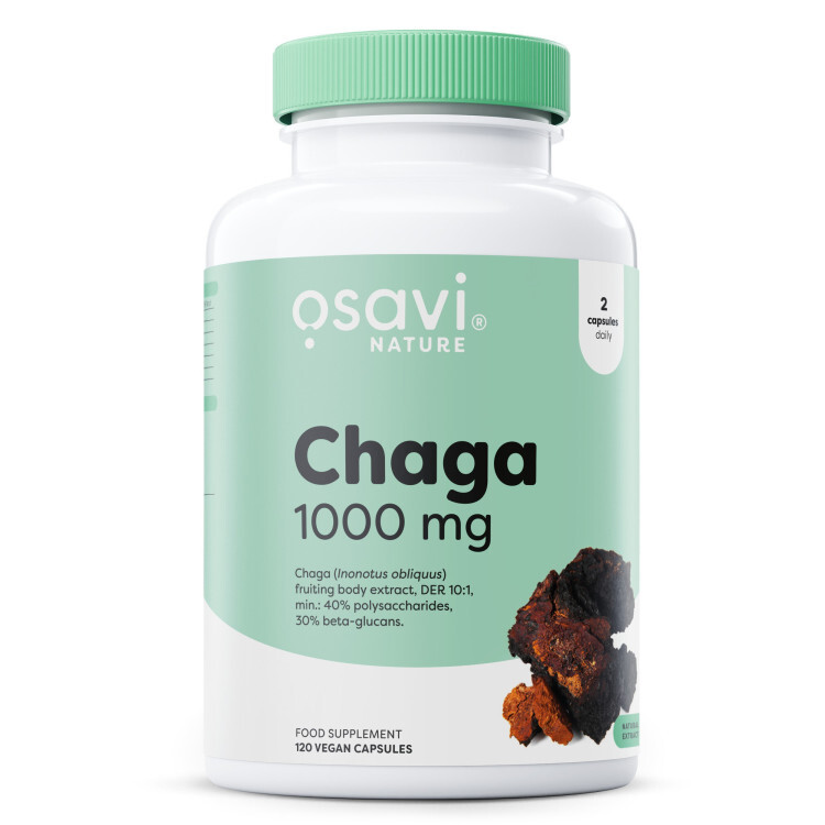 Chaga 1000mg 120 vegan kapsler